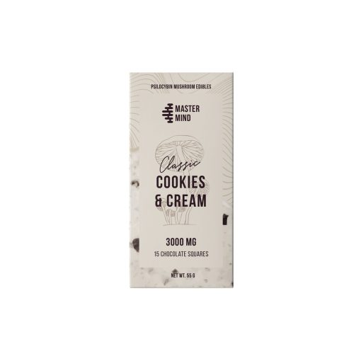 Mastermind cookies cream and funghi bar
