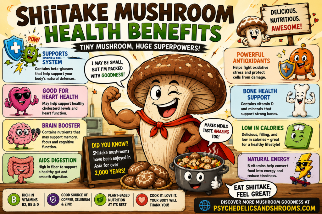 Shiitake Mushroom Health Benefits
