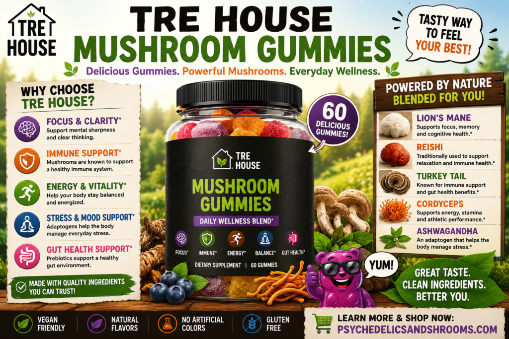 Tre House Mushroom Gummies