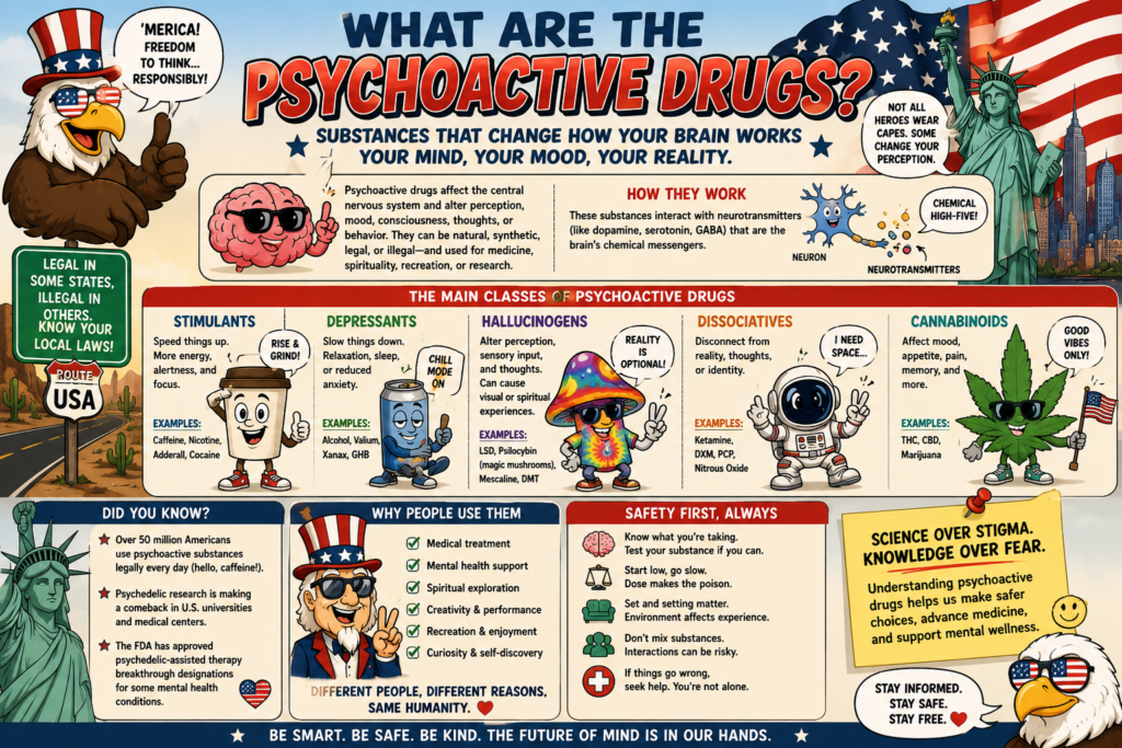 What Are The Psychoactive Drugs