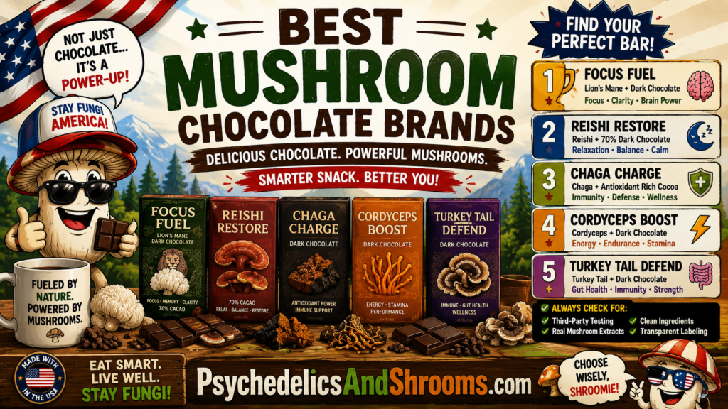 Best Mushroom Chocolate Brands