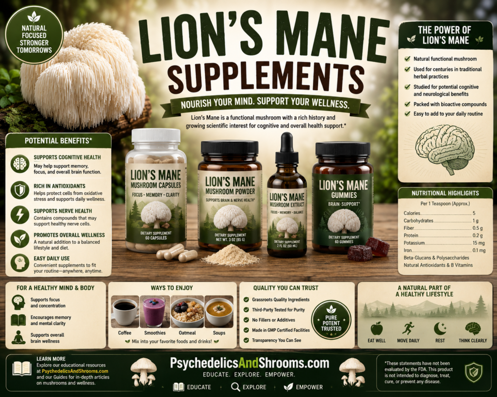 Lion's Mane Supplements