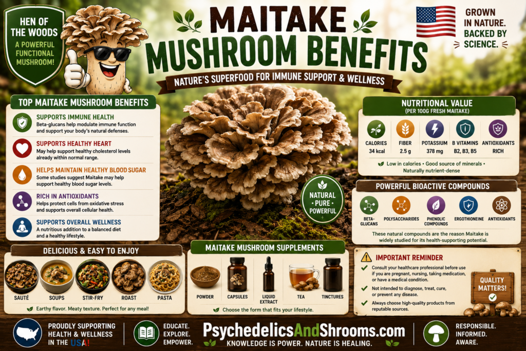 Maitake Mushroom Benefits