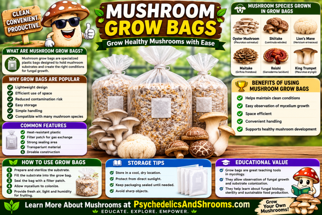 Mushroom Grow Bags
