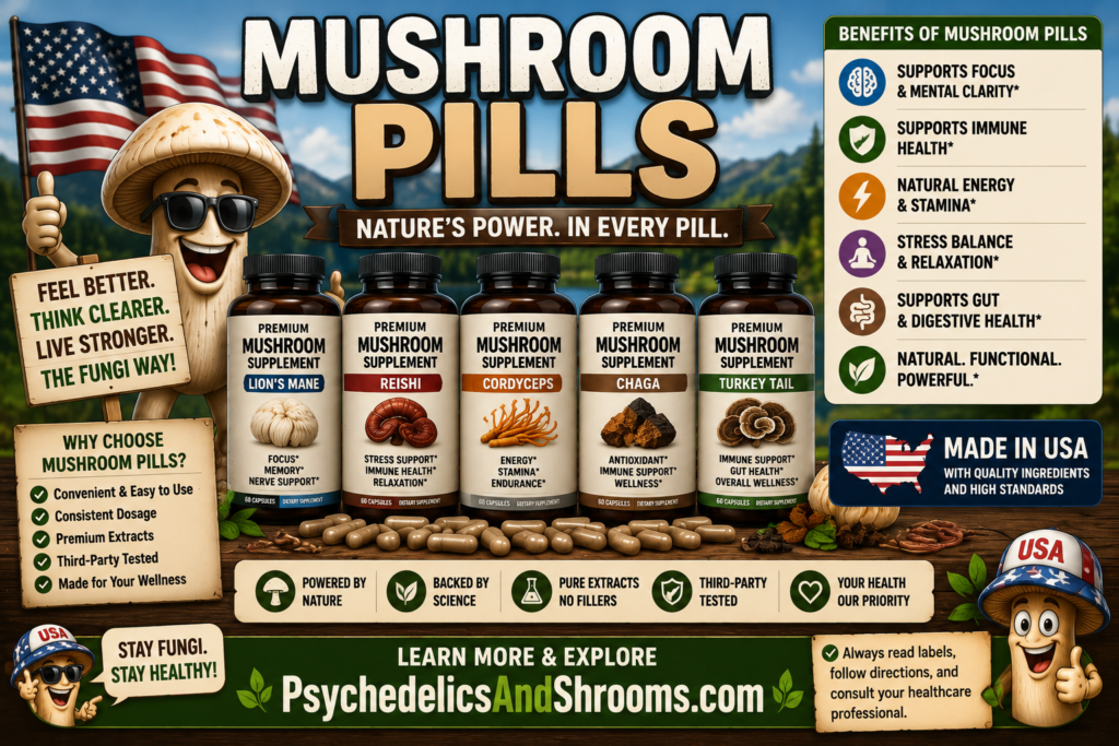 Mushroom Pills