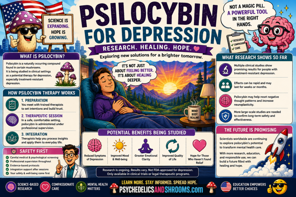 Psilocybin For Depression