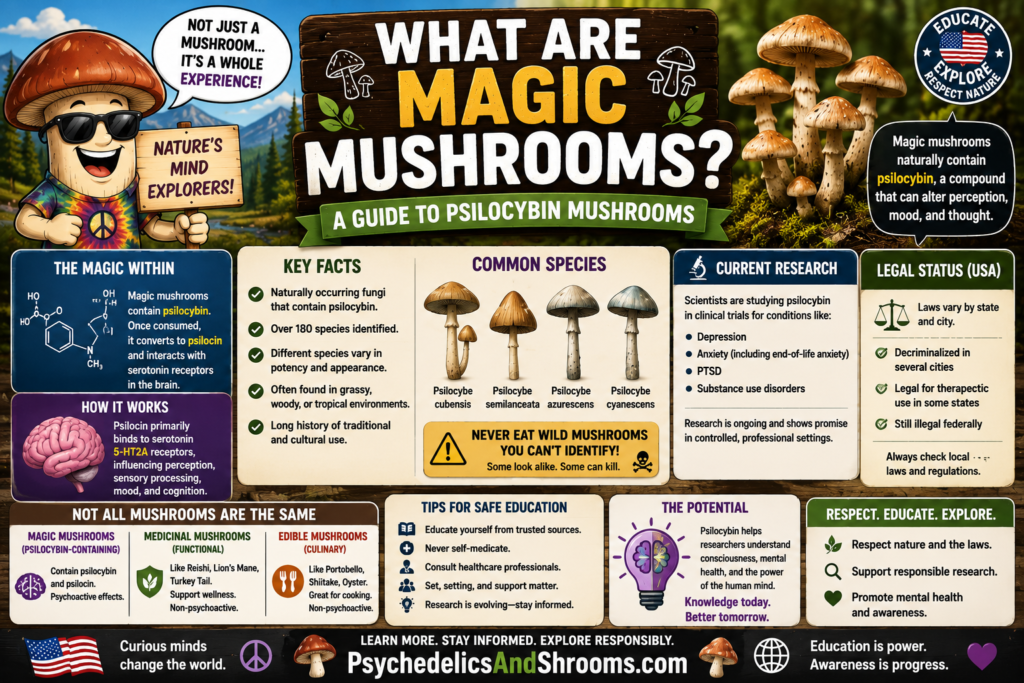 What Are Magic Mushrooms