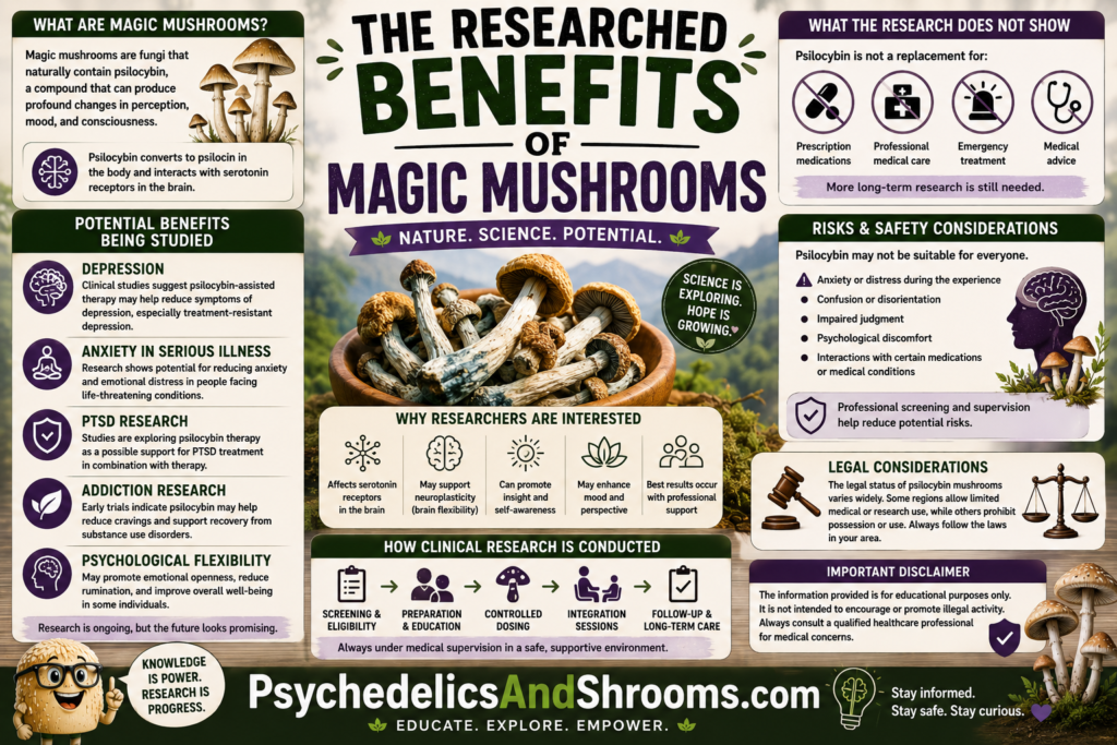 Benefits Of Magic Mushrooms