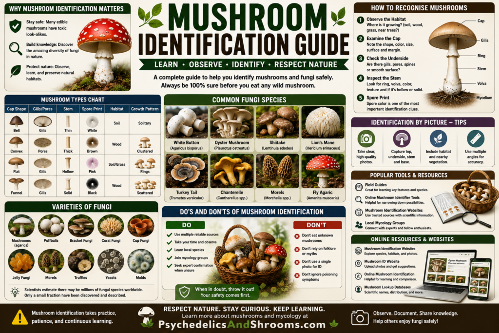 Mushroom Identification Guide