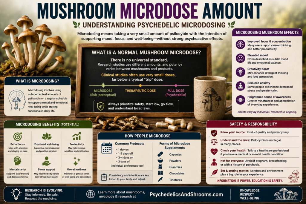 Mushroom Microdose Amount