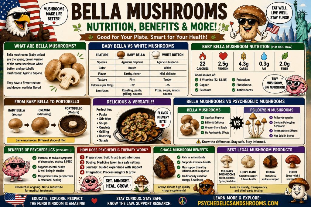 bella mushrooms