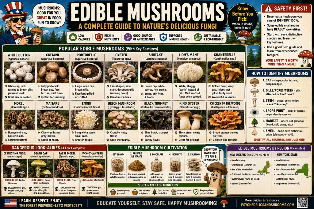 edible mushroom