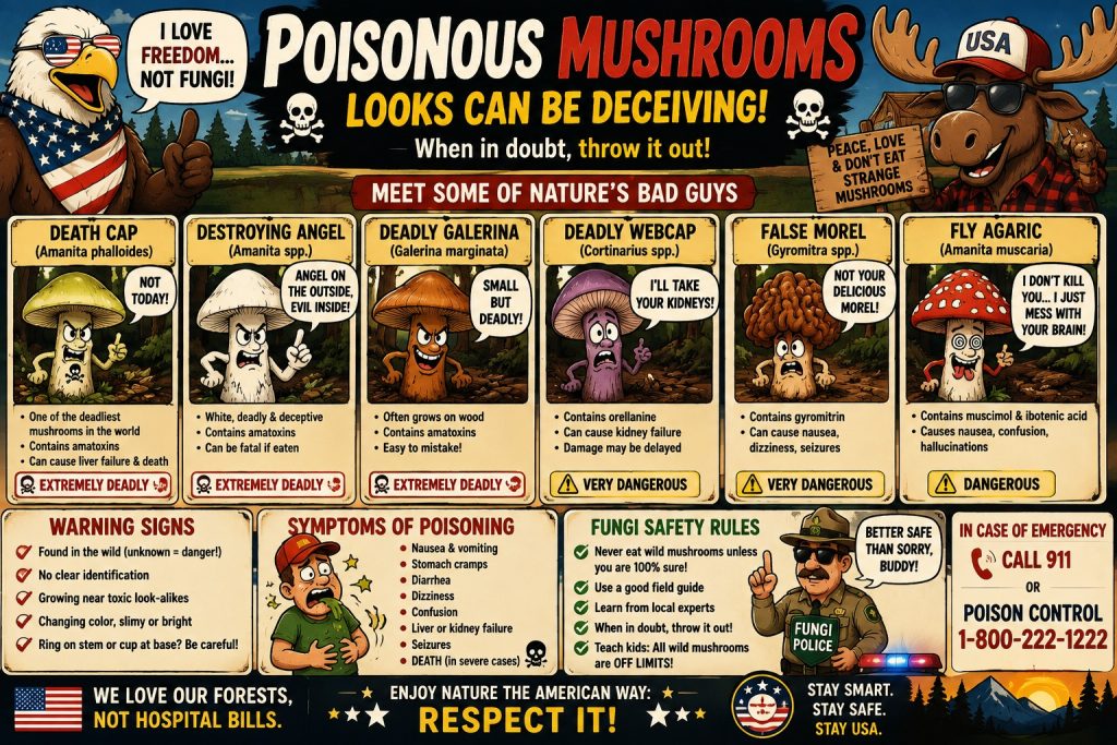 poisonous mushrooms