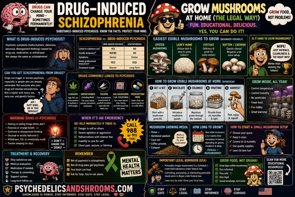 drug induced schizophrenia