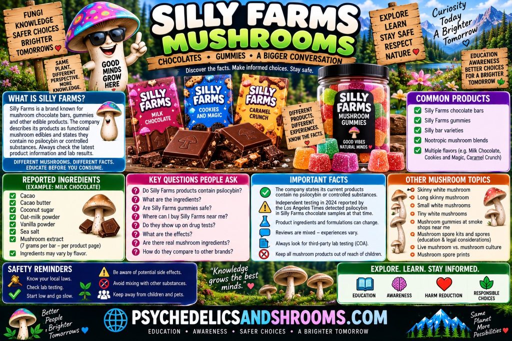 silly farms mushrooms